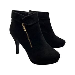 Trends Up George Ankle Heels ,Womens size 10 ,Black